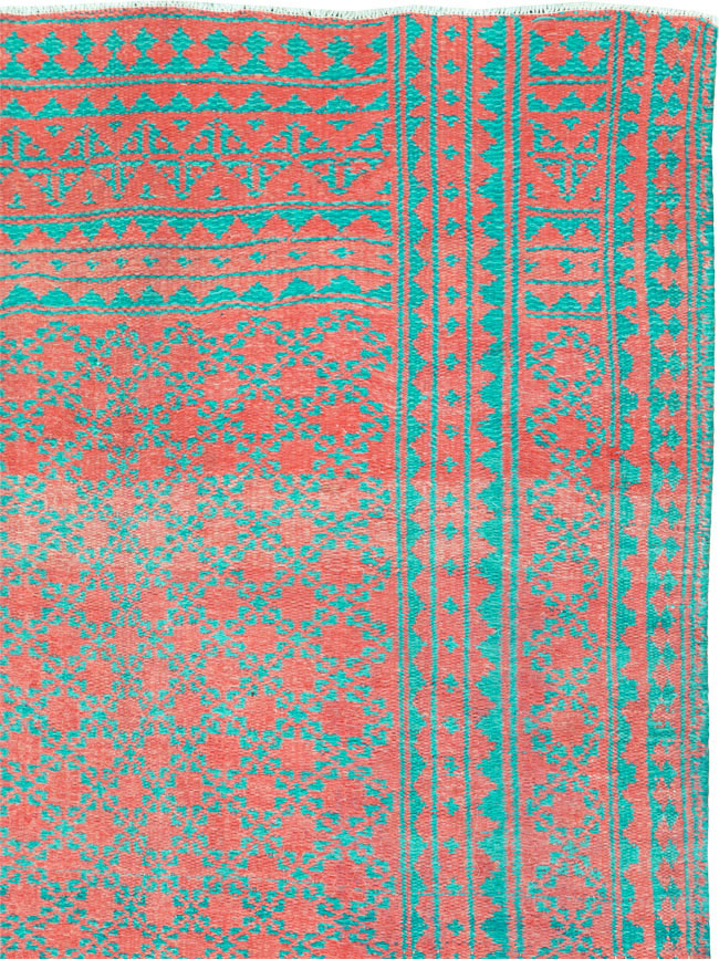 Vintage Persian Reversible Flatweave, No.26043 - Gsblank