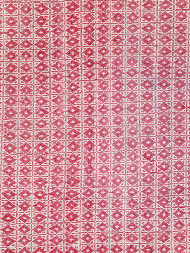 Vintage Persian Flatweave Kilim Accent Rug, No.26044 - Gsblank