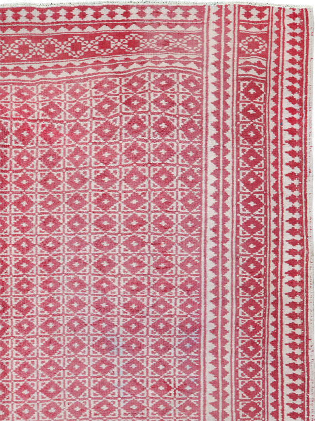 Vintage Persian Flatweave Kilim Accent Rug, No.26044 - Gsblank