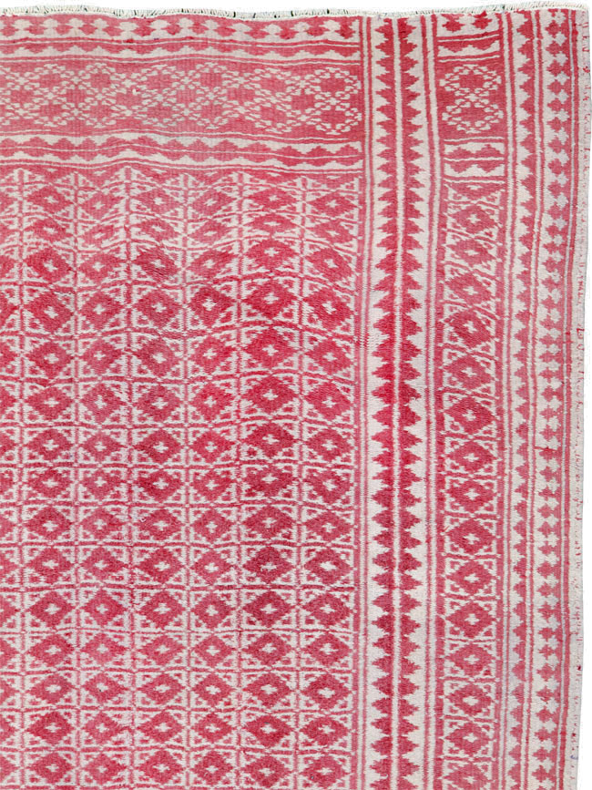 Vintage Persian Flatweave Kilim Accent Rug, No.26044 - Gsblank