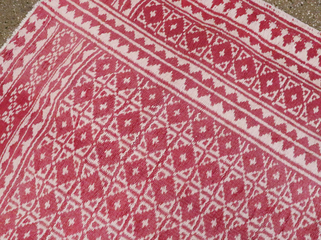 Vintage Persian Flatweave Kilim Accent Rug, No.26044 - Gsblank