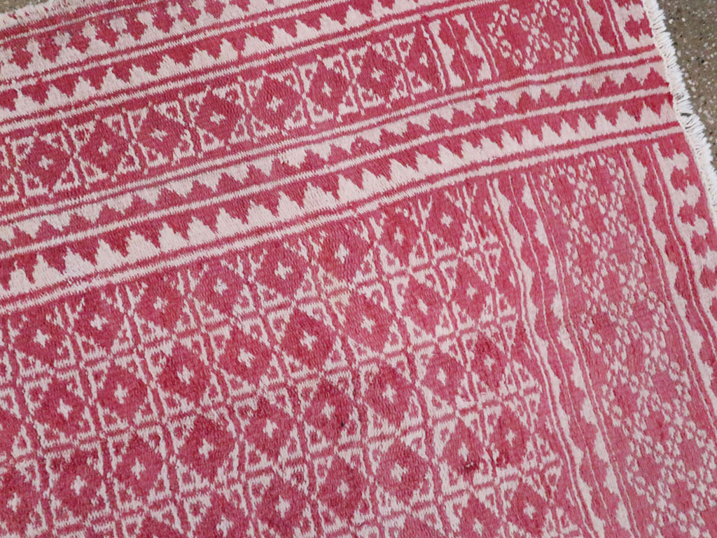Vintage Persian Flatweave Kilim Accent Rug, No.26044 - Gsblank