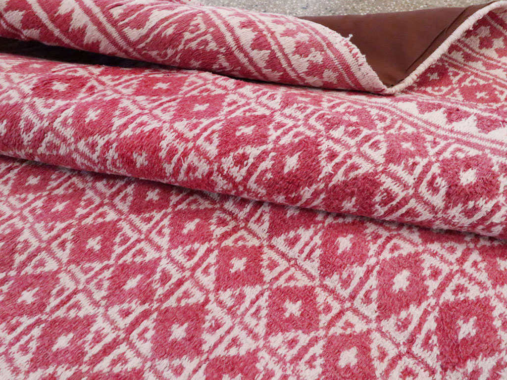Vintage Persian Flatweave Kilim Accent Rug, No.26044 - Gsblank