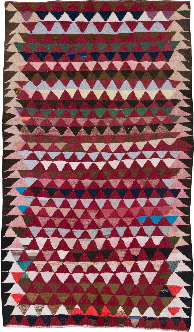 Vintage Persian Flatweave, No.26049 - Gsblank