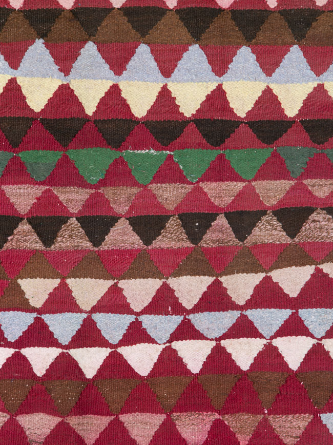 Vintage Persian Flatweave, No.26049 - Gsblank