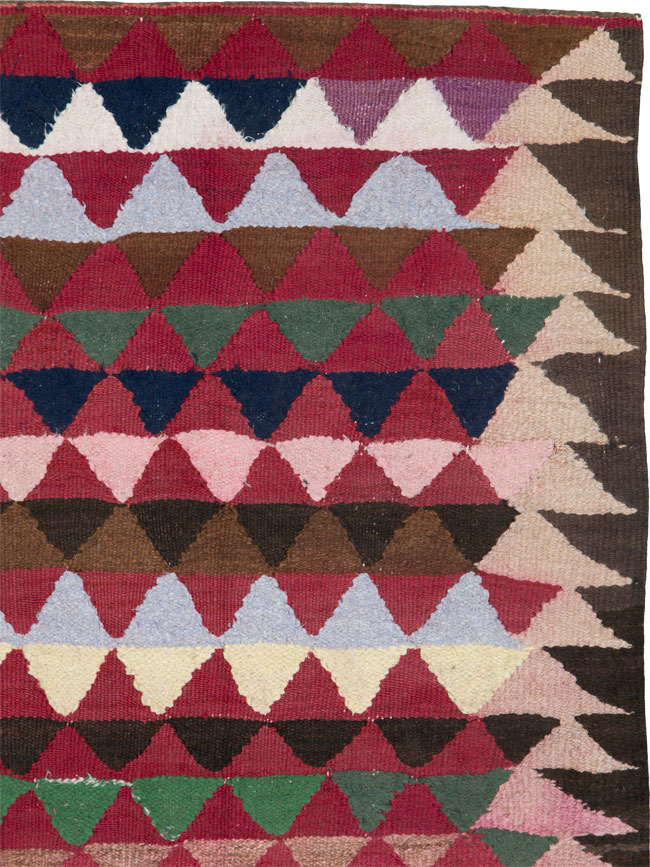 Vintage Persian Flatweave, No.26049 - Gsblank