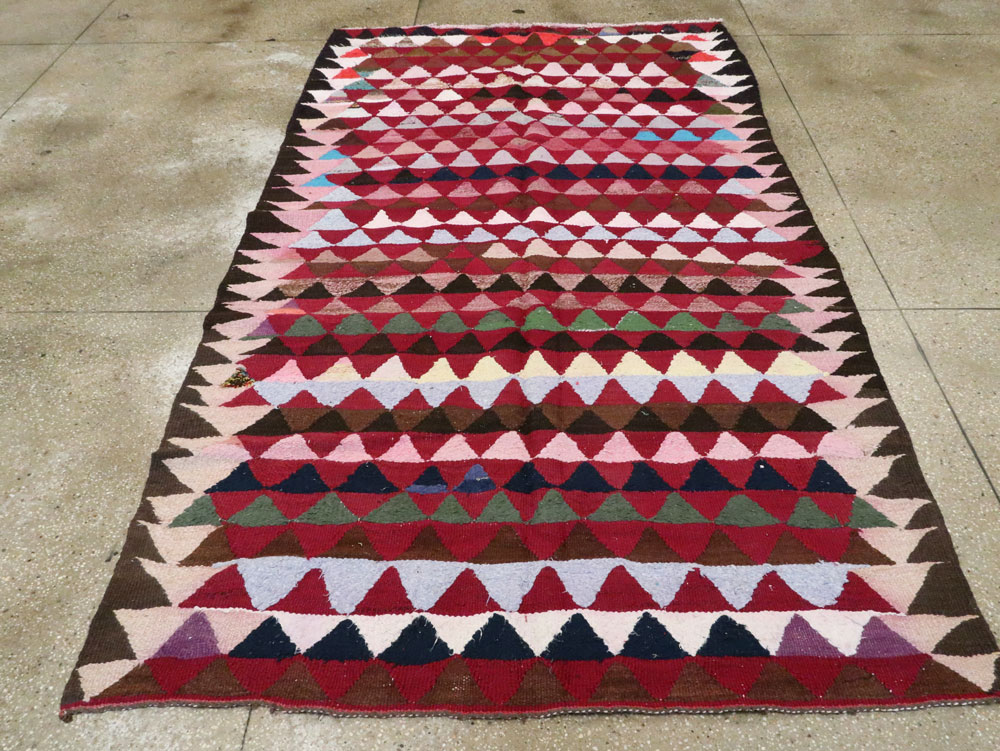 Vintage Persian Flatweave, No.26049 - Gsblank