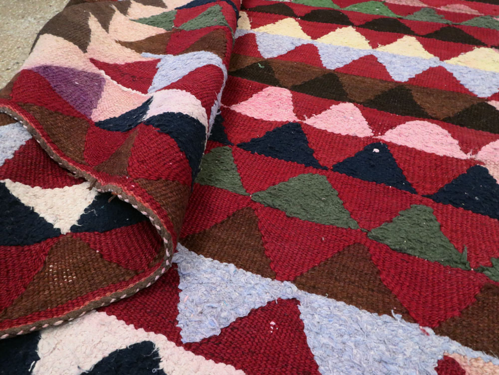 Vintage Persian Flatweave, No.26049 - Gsblank