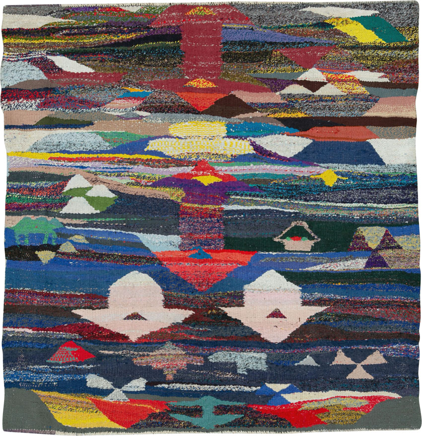 Vintage Persian Kilim, No.26050 - Gsblank