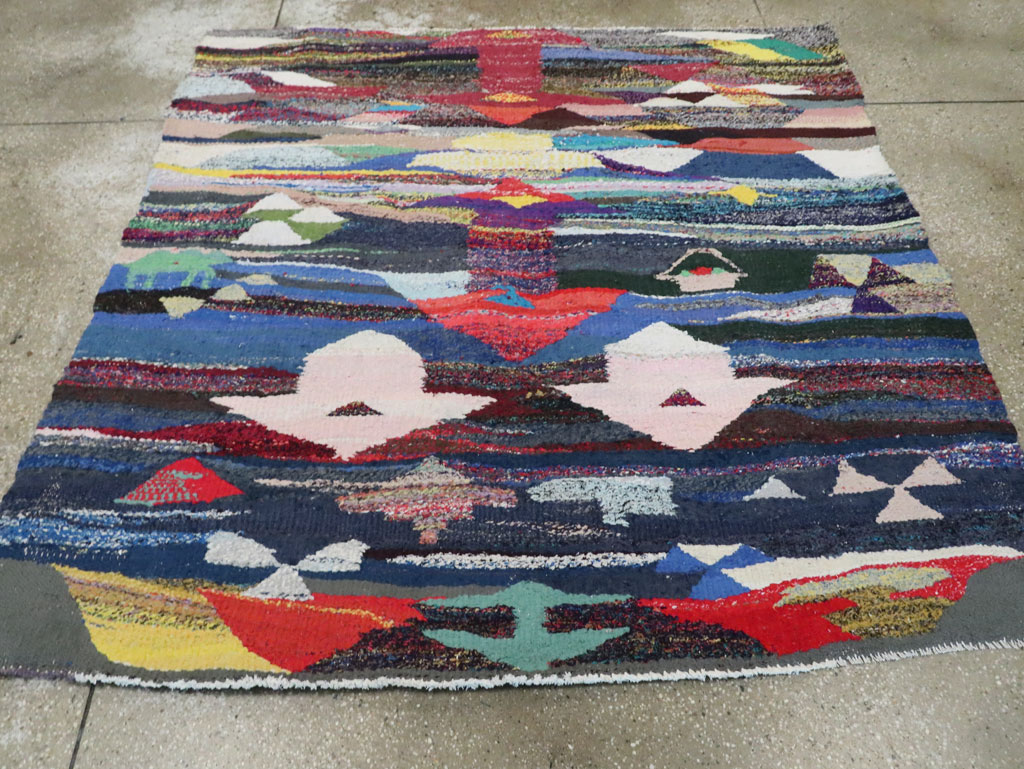 Vintage Persian Kilim, No.26050 - Gsblank