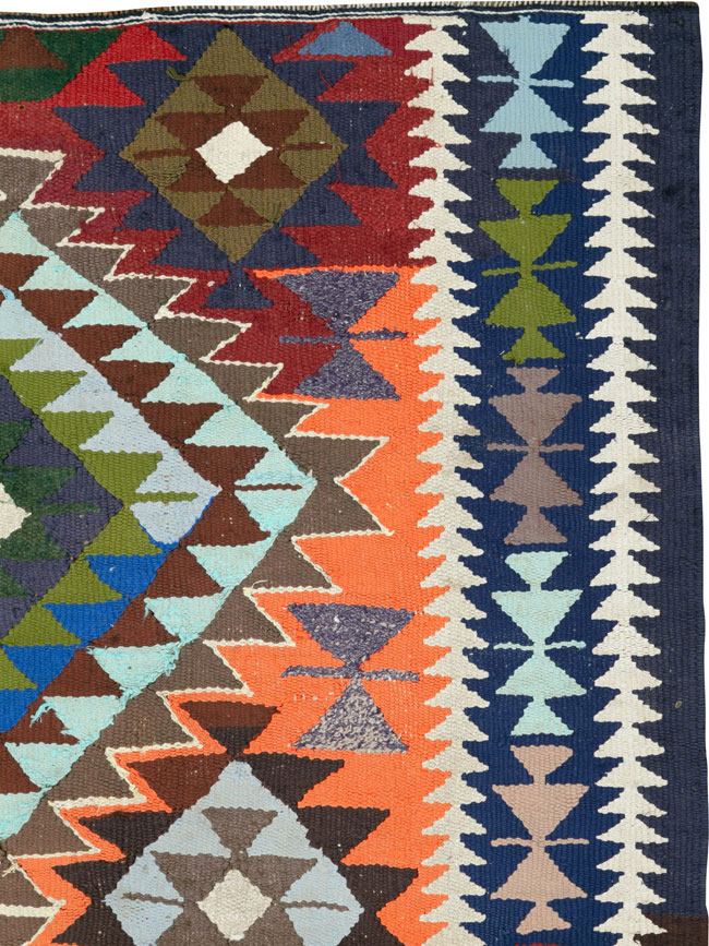 Vintage Persian Flatweave, No.26055 - Gsblank