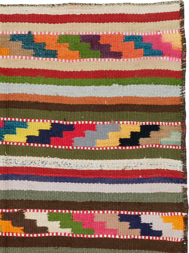 Vintage Persian Flatweave, No.26062 - Gsblank