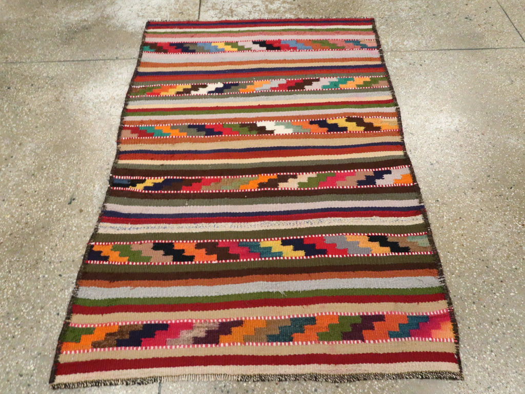 Vintage Persian Flatweave, No.26062 - Gsblank