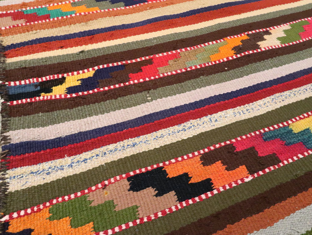 Vintage Persian Flatweave, No.26062 - Gsblank