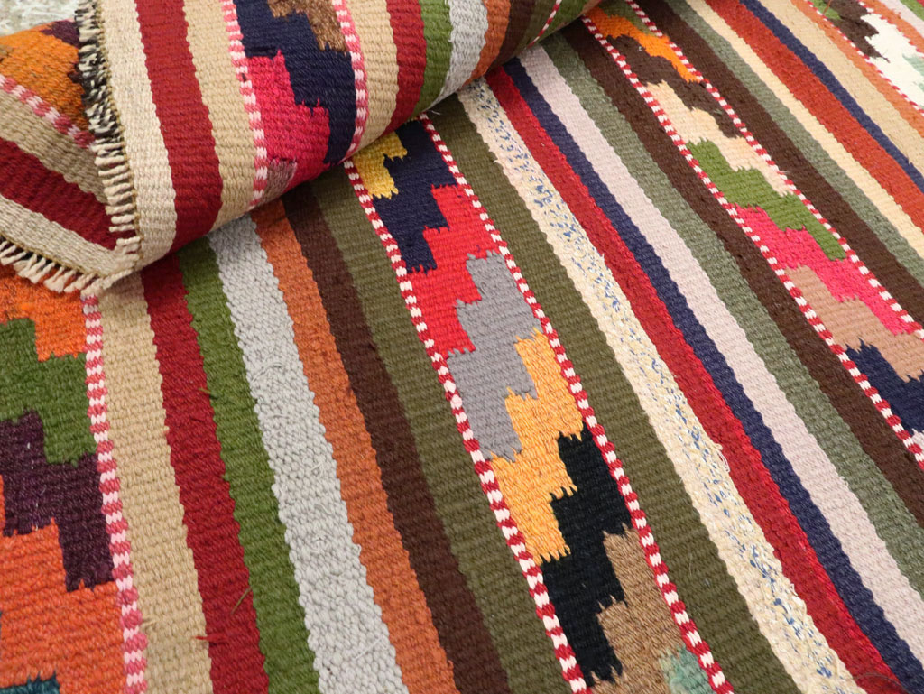 Vintage Persian Flatweave, No.26062 - Gsblank