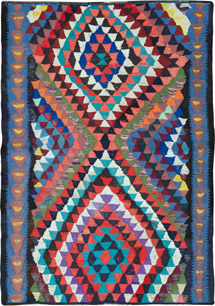 Vintage Persian Flatweave, No.26064 - Gsblank