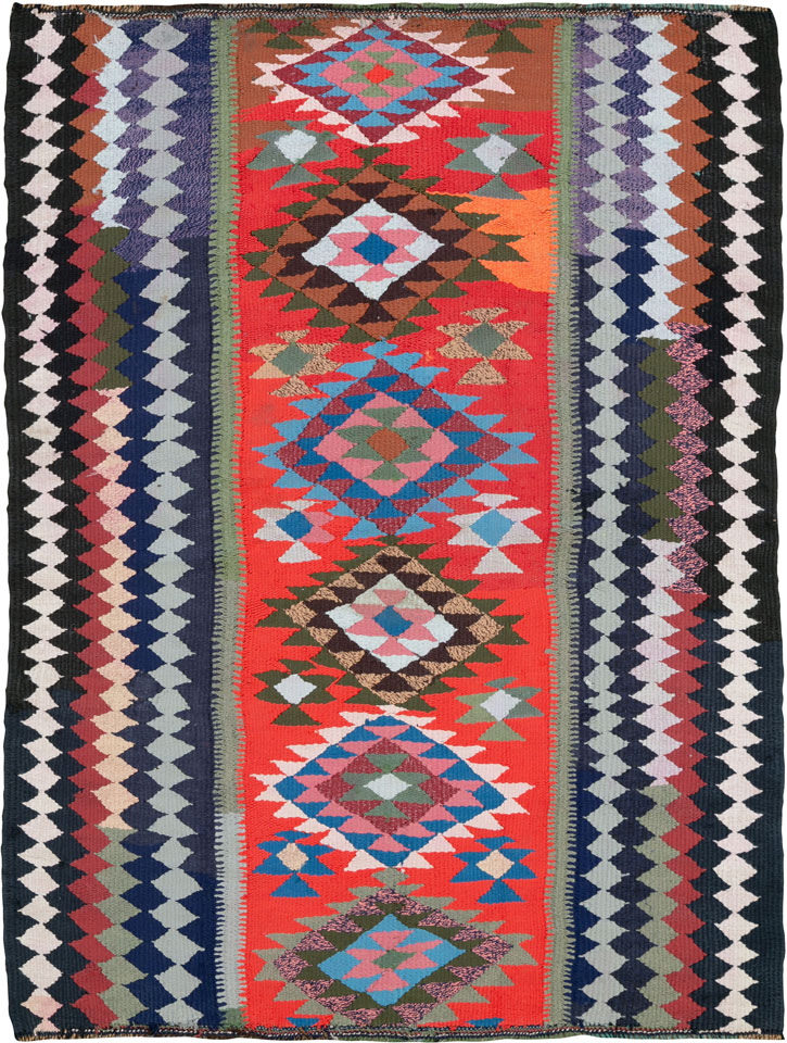 Vintage Persian Flatweave, No.26070 - Gsblank