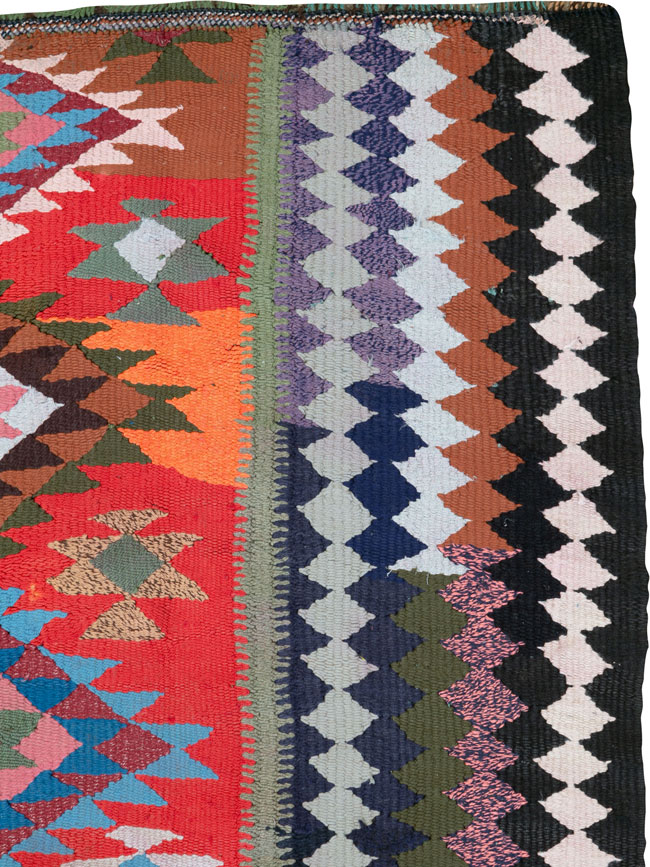 Vintage Persian Flatweave, No.26070 - Gsblank