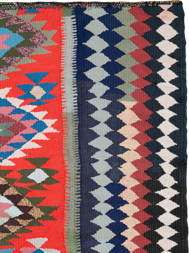 Vintage Persian Flatweave, No.26070 - Gsblank