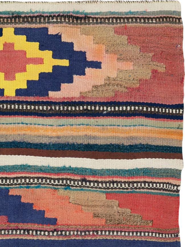 Vintage Persian Flatweave, No.26071 - Gsblank