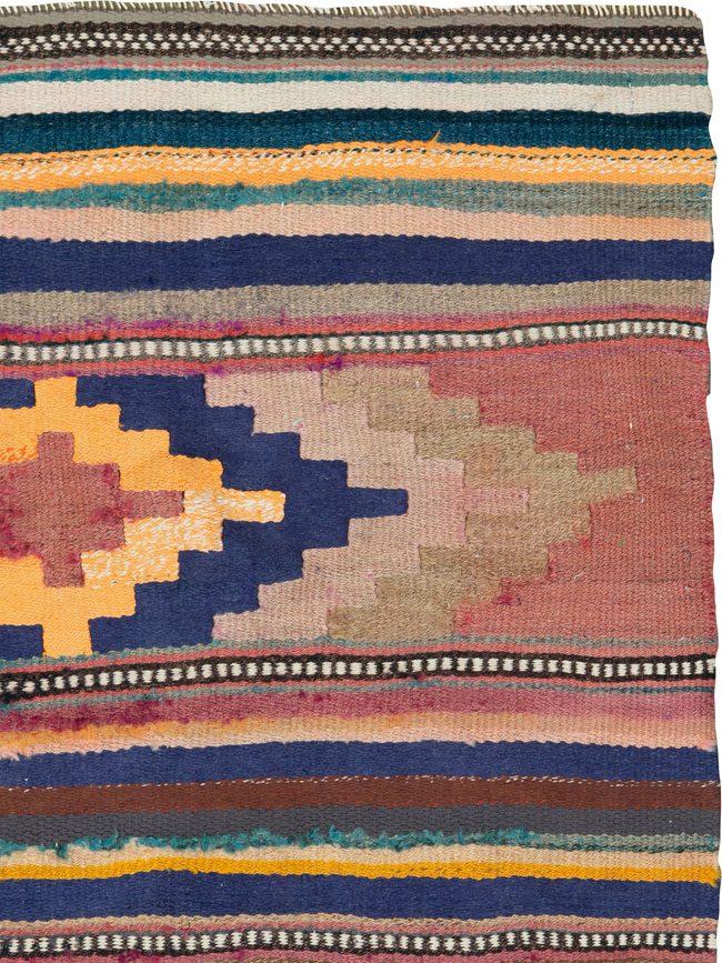 Vintage Persian Flatweave, No.26071 - Gsblank