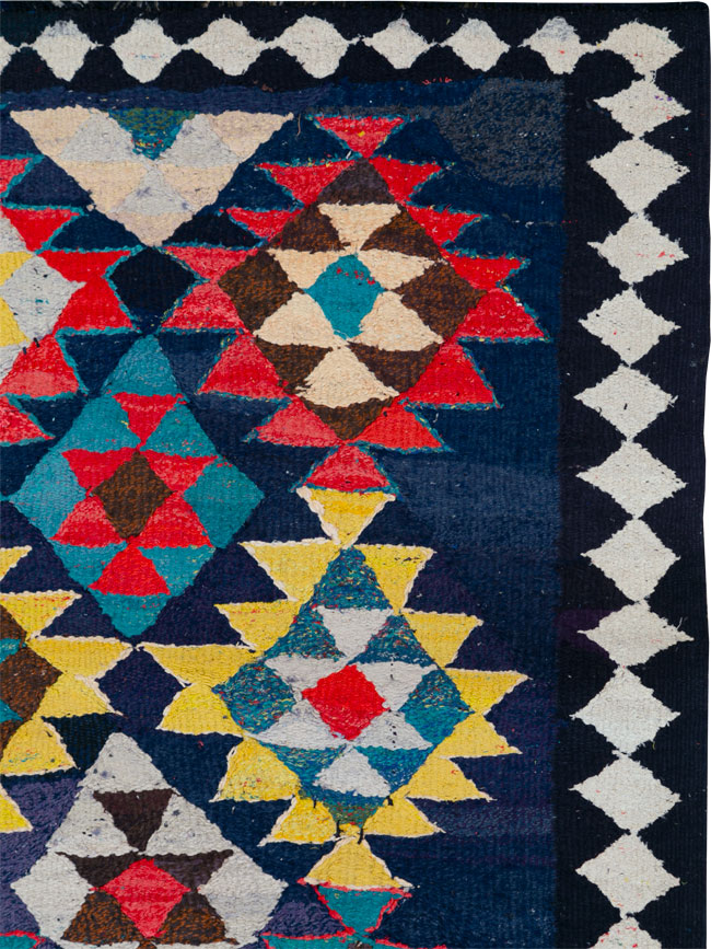 Vintage Persian Flatweave Kilim , No.26075 - Gsblank