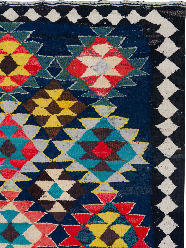 Vintage Persian Flatweave Kilim , No.26075 - Gsblank