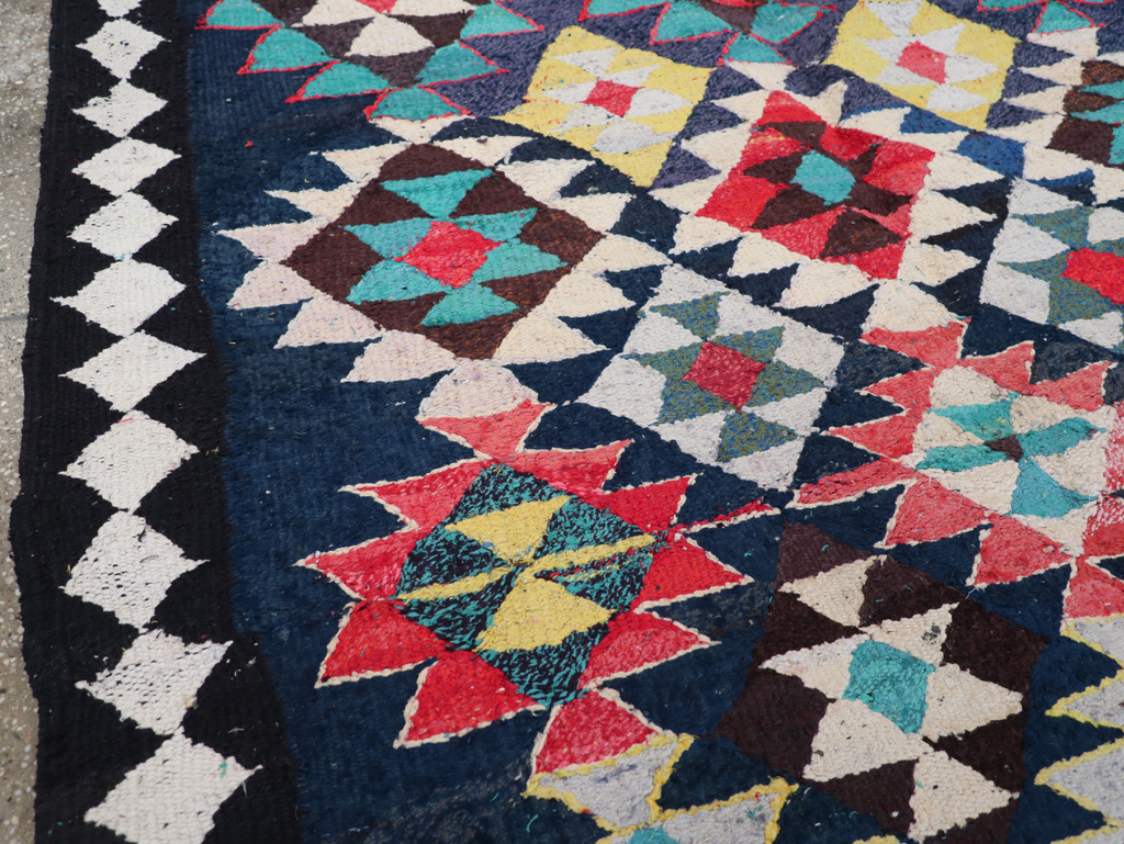 Vintage Persian Flatweave Kilim , No.26075 - Gsblank