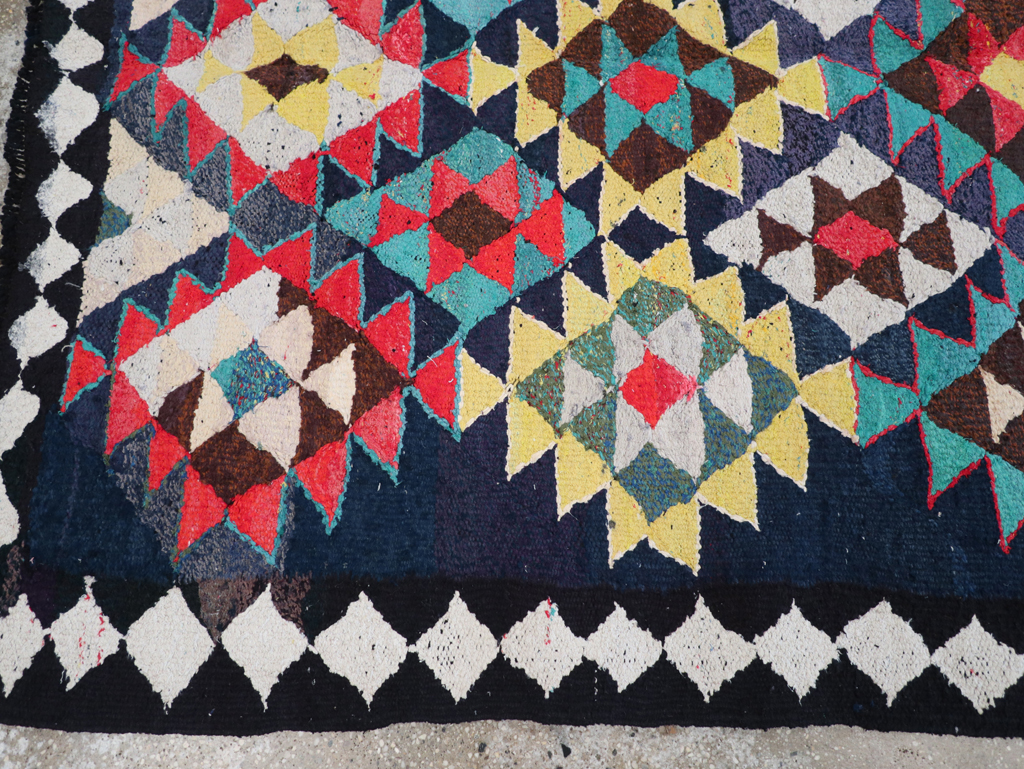 Vintage Persian Flatweave Kilim , No.26075 - Gsblank