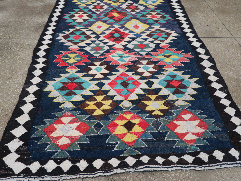 Vintage Persian Flatweave Kilim , No.26075 - Gsblank