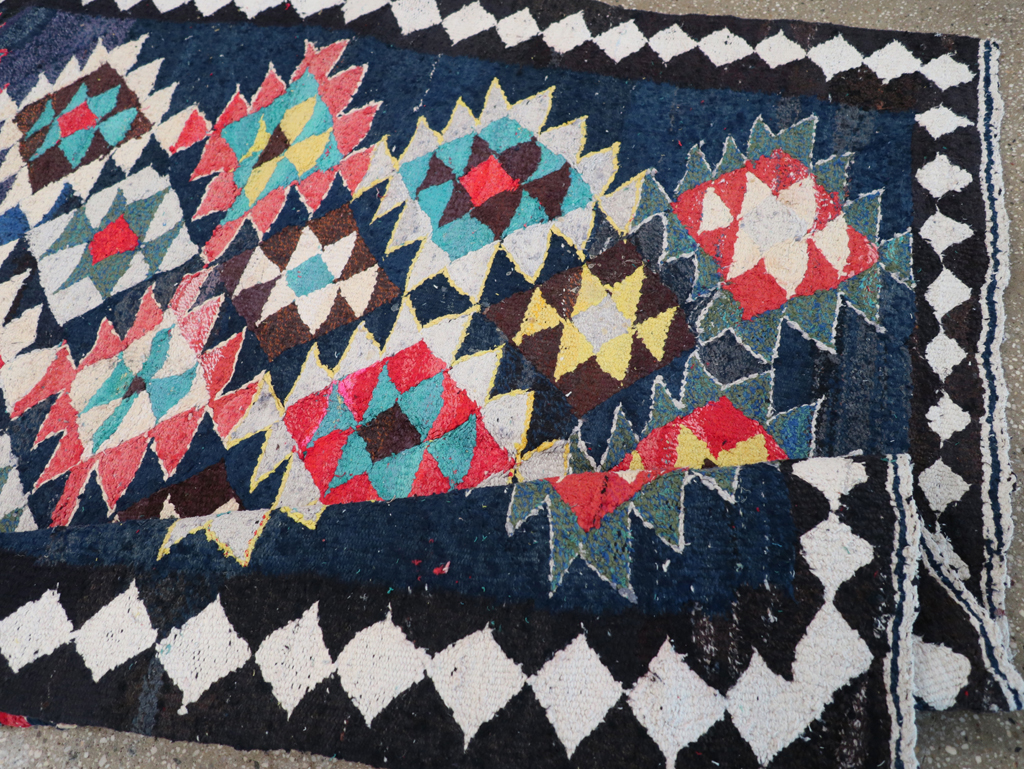 Vintage Persian Flatweave Kilim , No.26075 - Gsblank