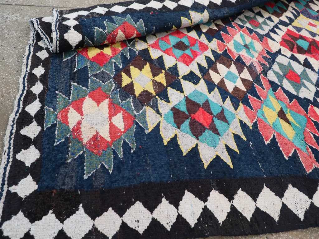 Vintage Persian Flatweave Kilim , No.26075 - Gsblank