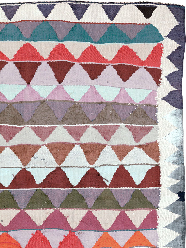 Vintage Persian Flatweave, No.26076 - Gsblank