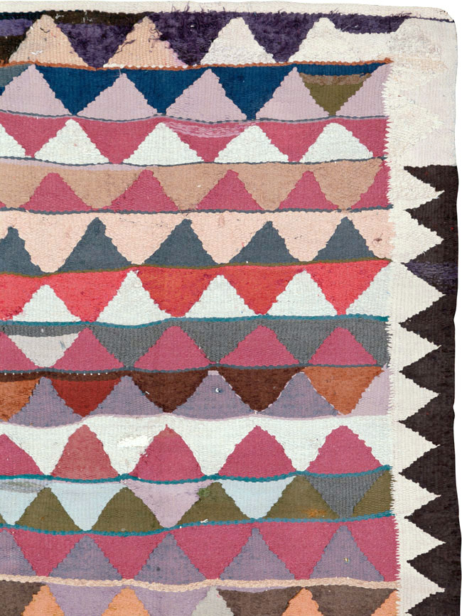 Vintage Persian Flatweave, No.26076 - Gsblank