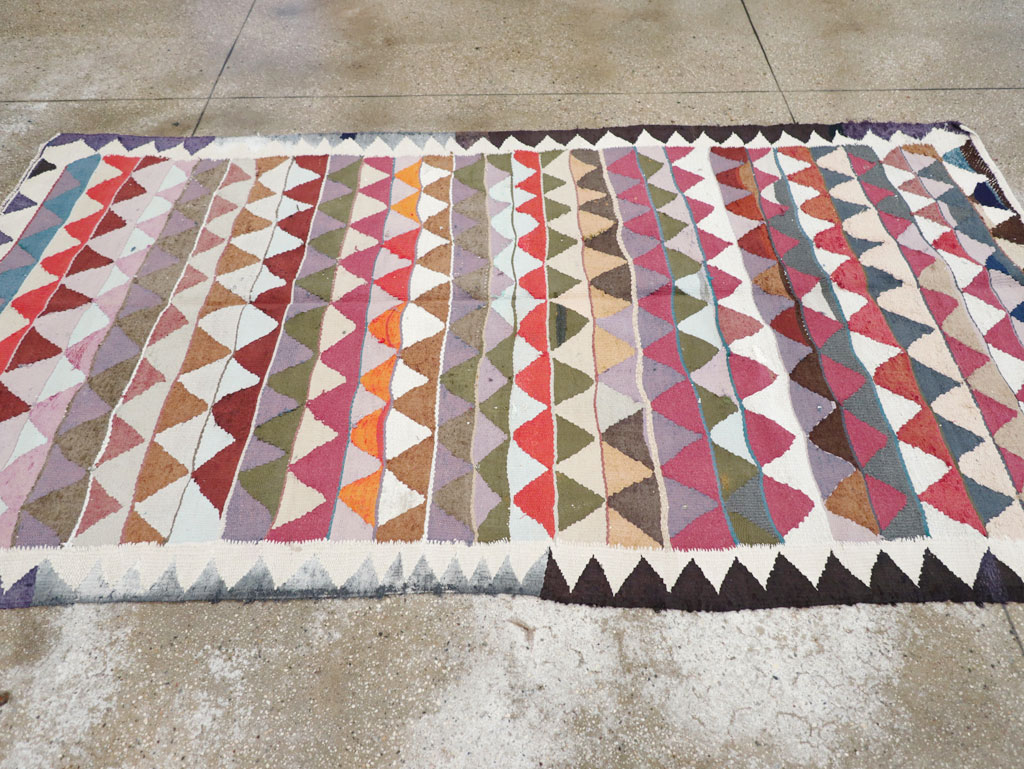 Vintage Persian Flatweave, No.26076 - Gsblank