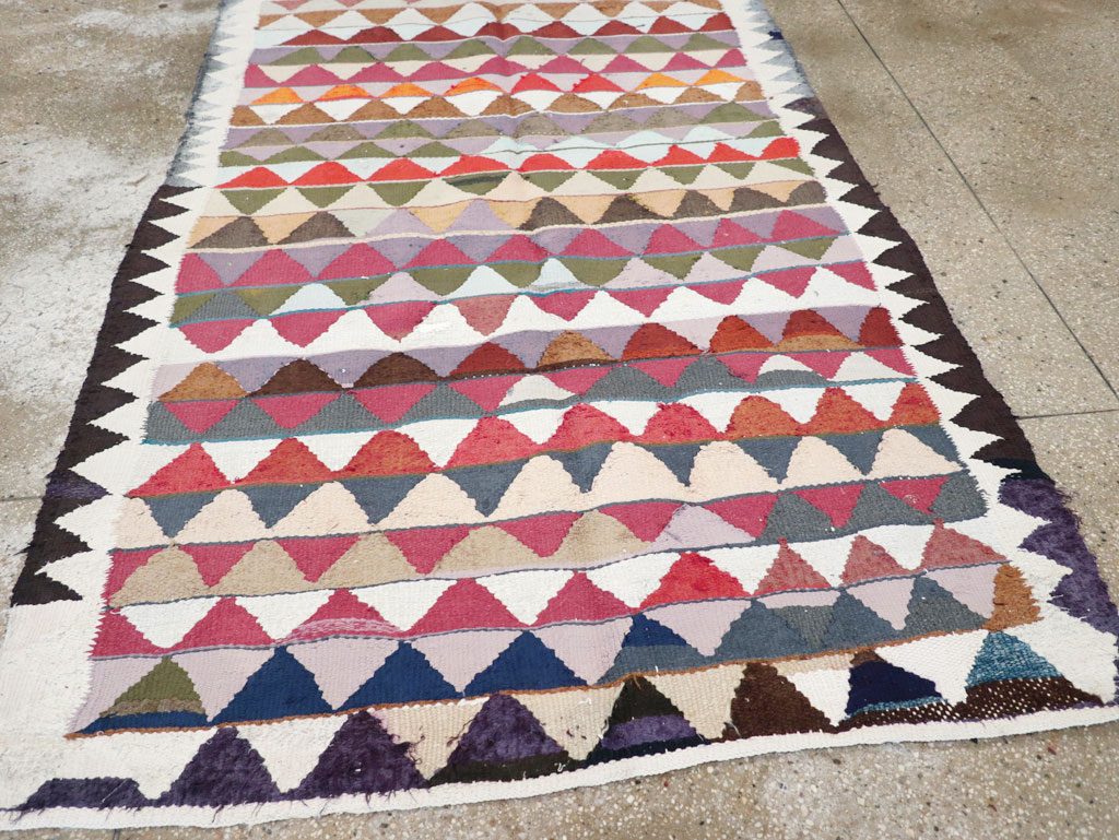 Vintage Persian Flatweave, No.26076 - Gsblank