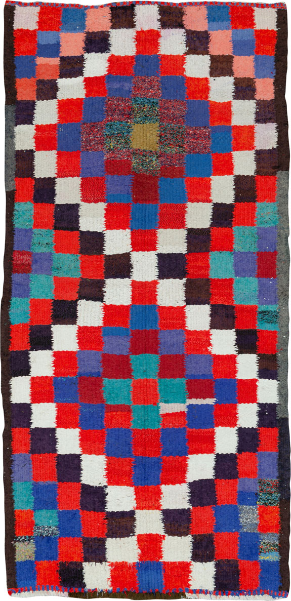Vintage Persian Flatweave Kilim, No.26077 - Gsblank