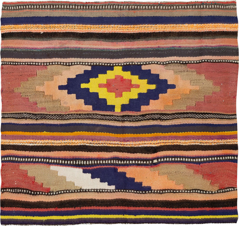 Vintage Persian Flatweave, No.26081 - Gsblank