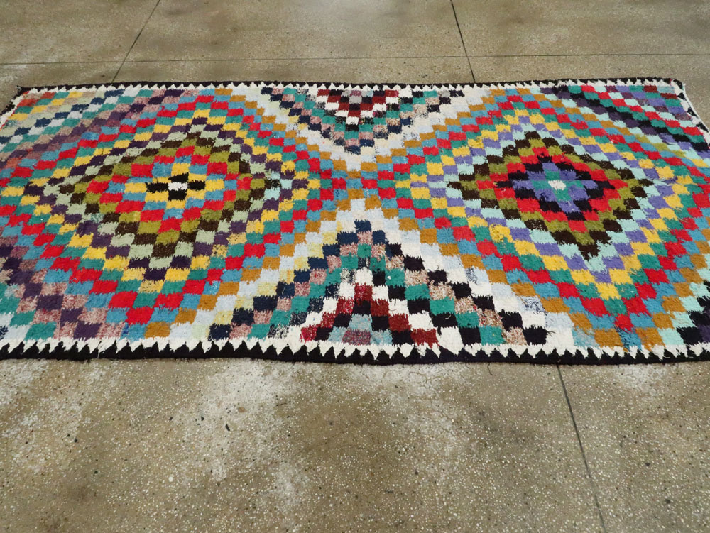 Vintage Persian Flatweave, No.26085 - Gsblank