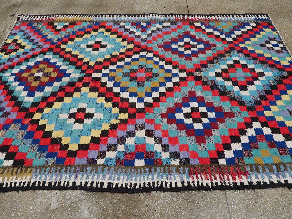 Vintage Persian Flatweave Kilim, No.26092 - Gsblank