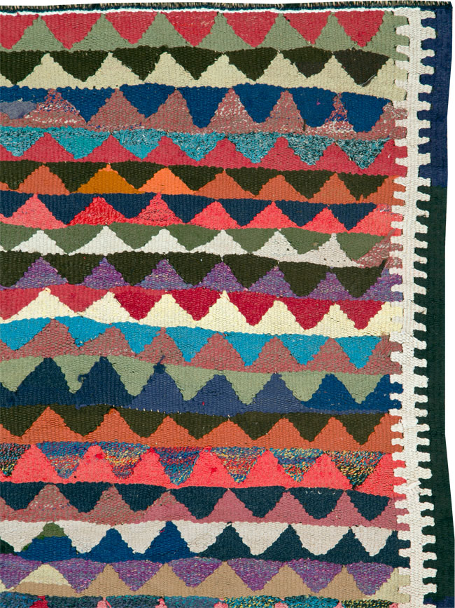 Vintage Persian Flatweave, No.26093 - Gsblank