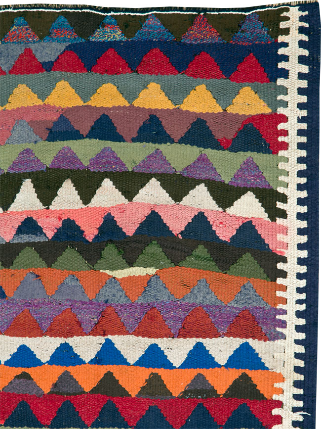 Vintage Persian Flatweave, No.26093 - Gsblank