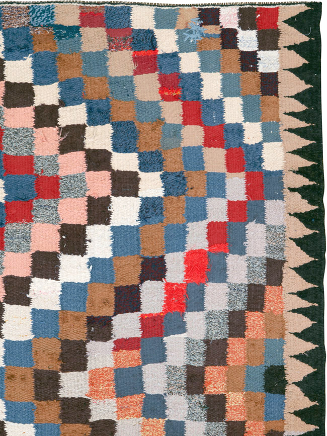 Vintage Persian Flatweave, No.26094 - Gsblank