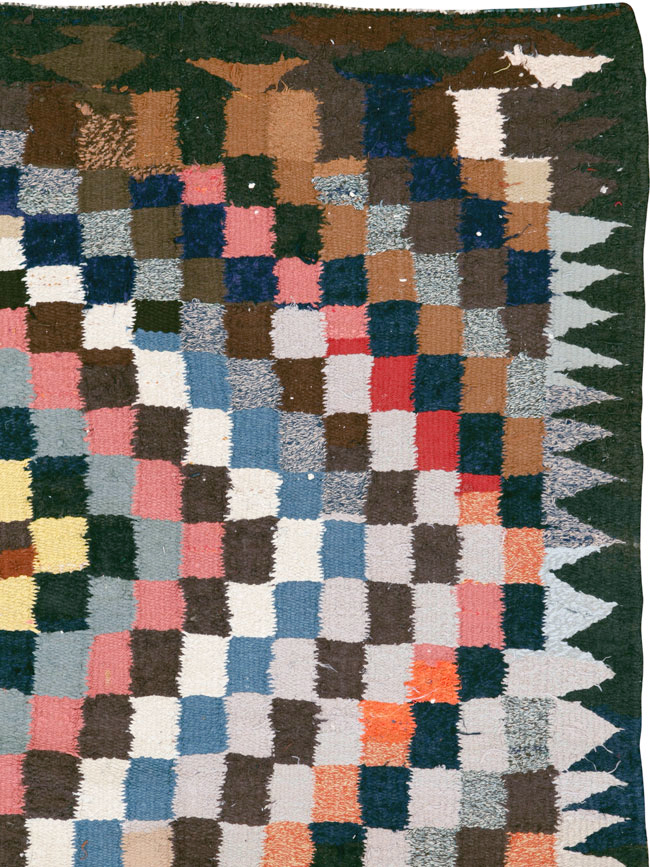 Vintage Persian Flatweave, No.26094 - Gsblank