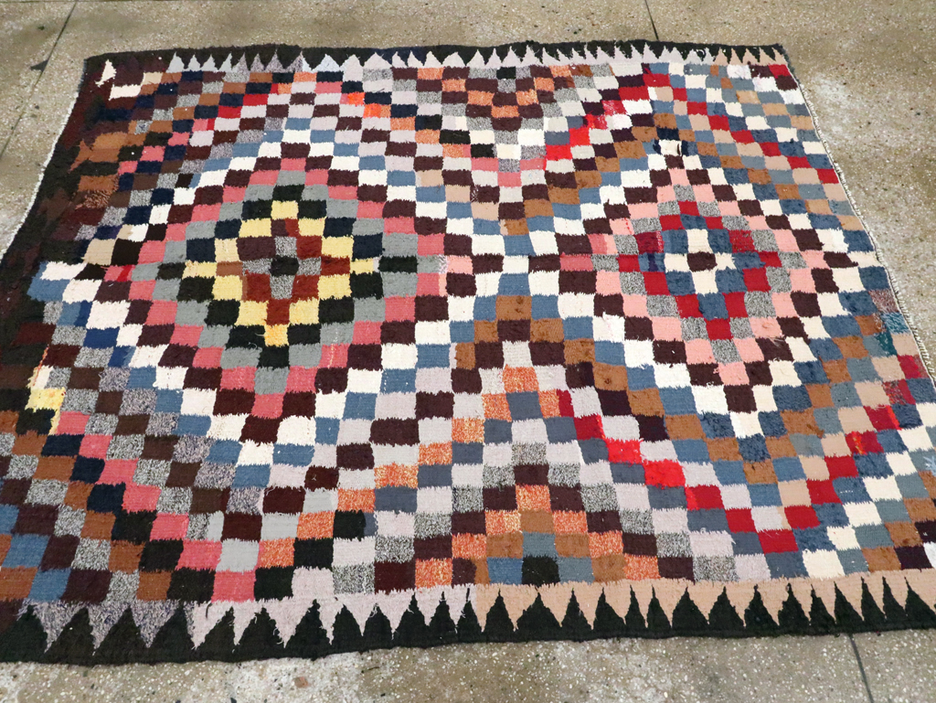 Vintage Persian Flatweave, No.26094 - Gsblank