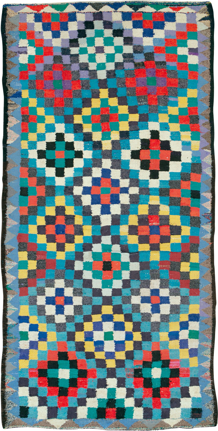Vintage Persian Flatweave, No.26096 - Gsblank