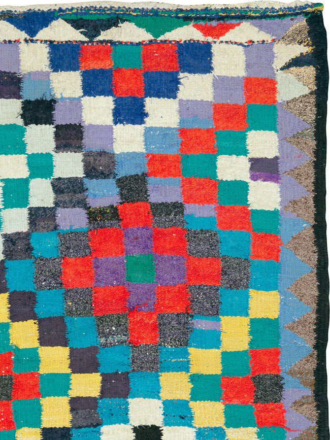 Vintage Persian Flatweave, No.26096 - Gsblank