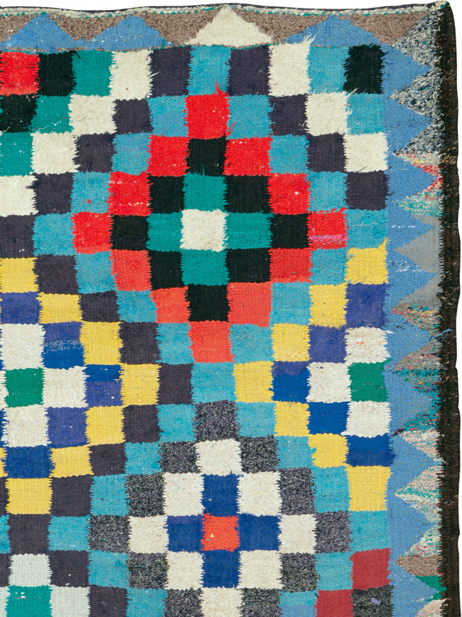 Vintage Persian Flatweave, No.26096 - Gsblank