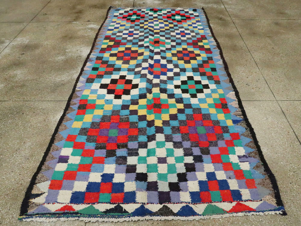 Vintage Persian Flatweave, No.26096 - Gsblank