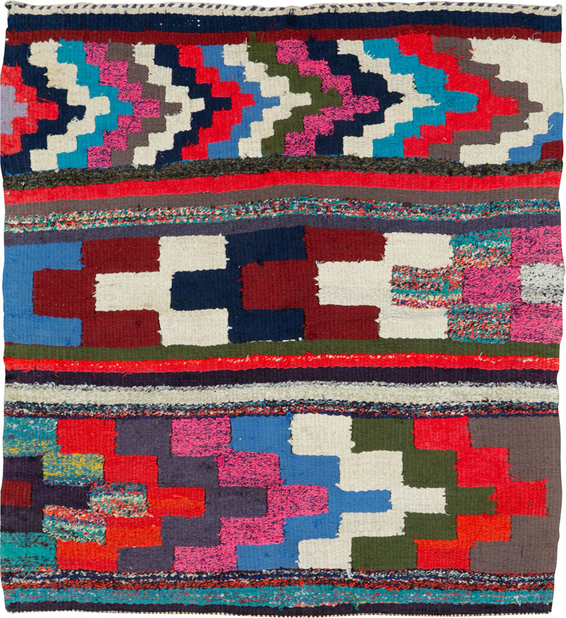 Vintage Persian Flatweave, No.26097 - Gsblank